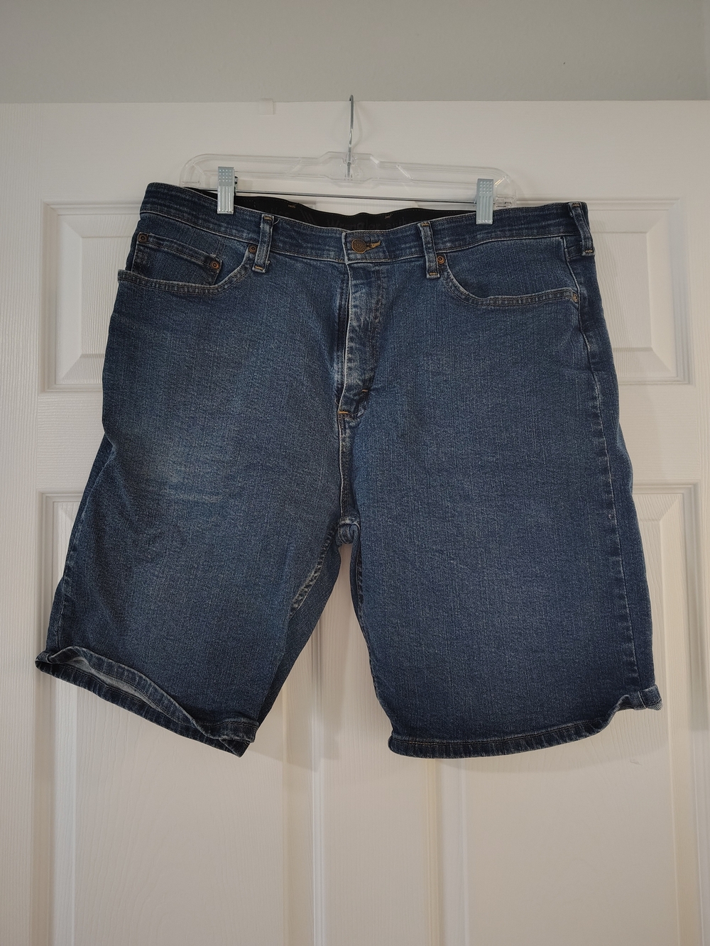 Wrangler Dark Blue Denim Men's Jean Shorts